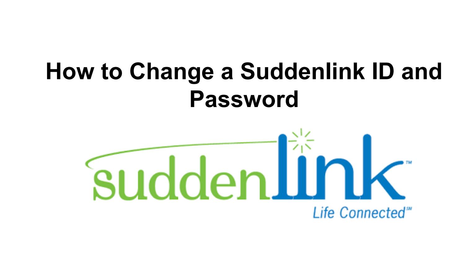 How do I change my Suddenlink Password?